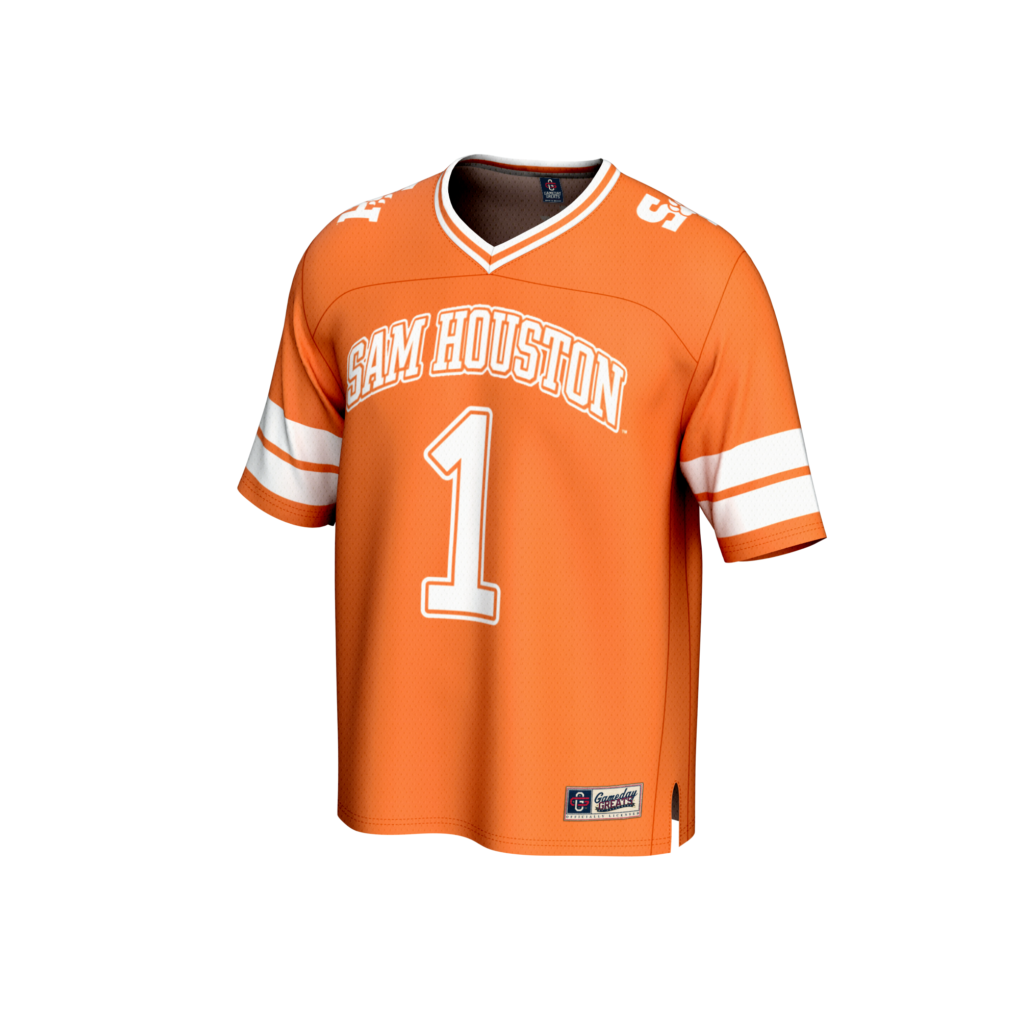 #1 Sam Houston State Bearkats GameDay Greats Lightweight Collegiate Football Fashion 2026 Season Football Jersey - Orange