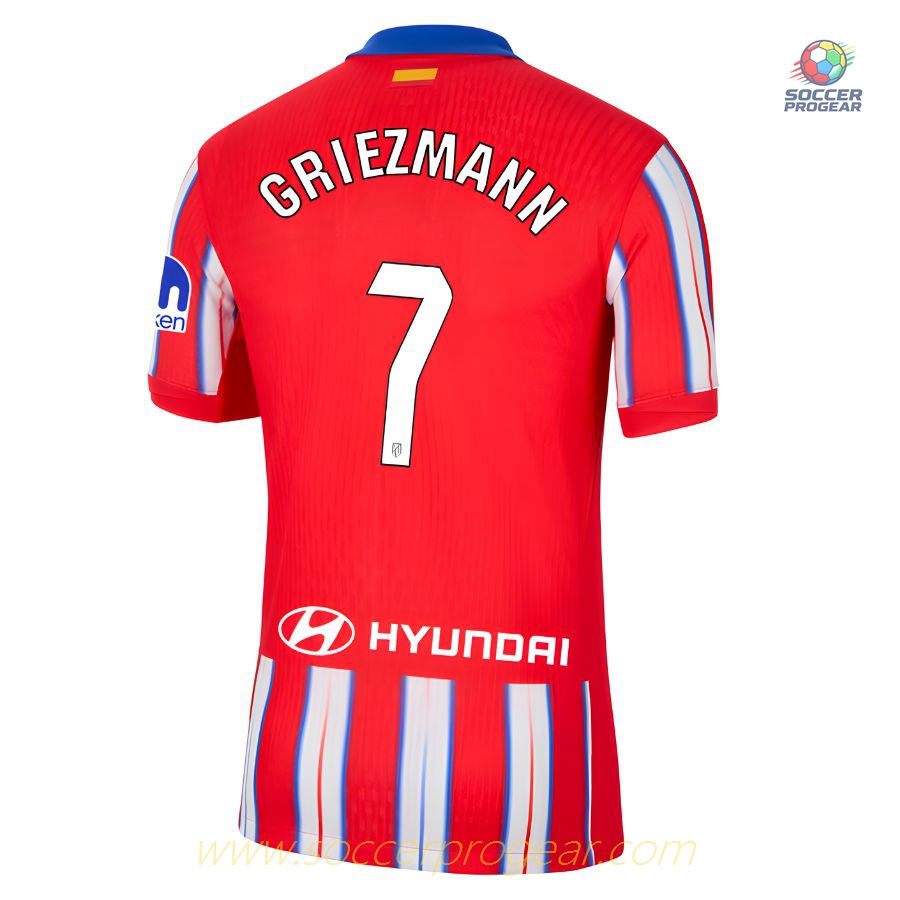 Atletico Madrid Home Youth Jersey Set Football Shirt 2024/25 Collection Griezmann