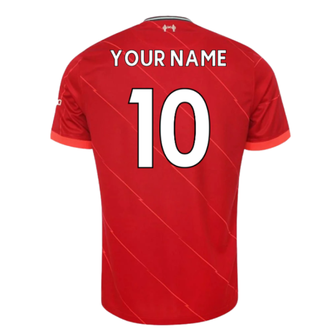 2021-20 Liverpool Home Soccer Jersey Liverpool 2021 L M S Boy