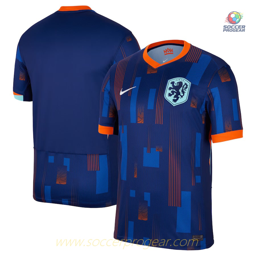 Netherlands Away Team Soccer Shirt 2024-25 Edition