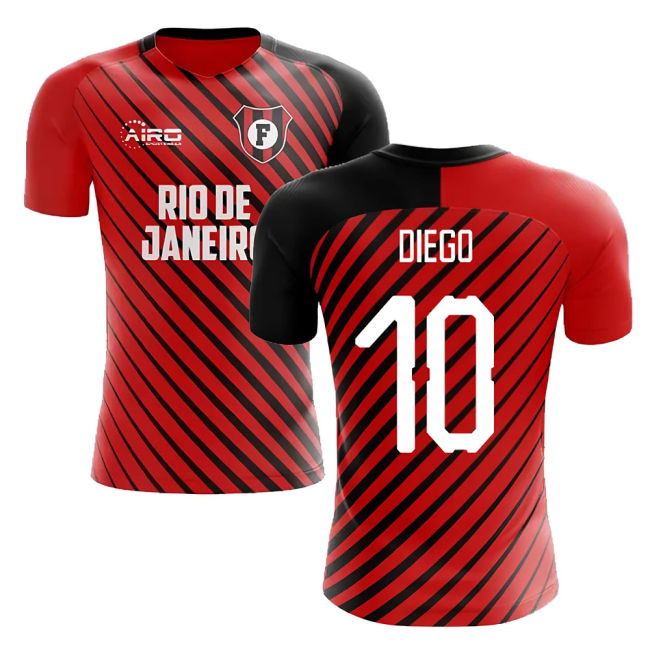 Football Club Diego #10 Durable Material Loyal Updated Design Fan S...
