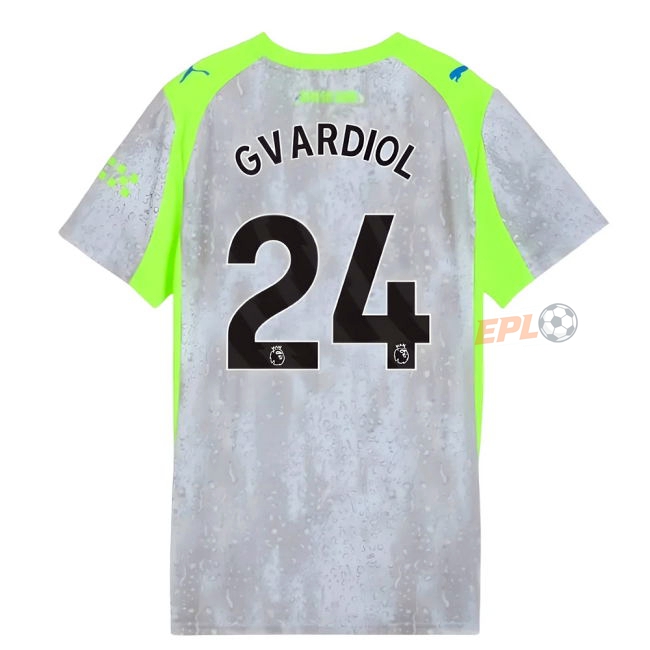 2025-20 Man City Soccer Jerseys Third Shirt - Adults #6442