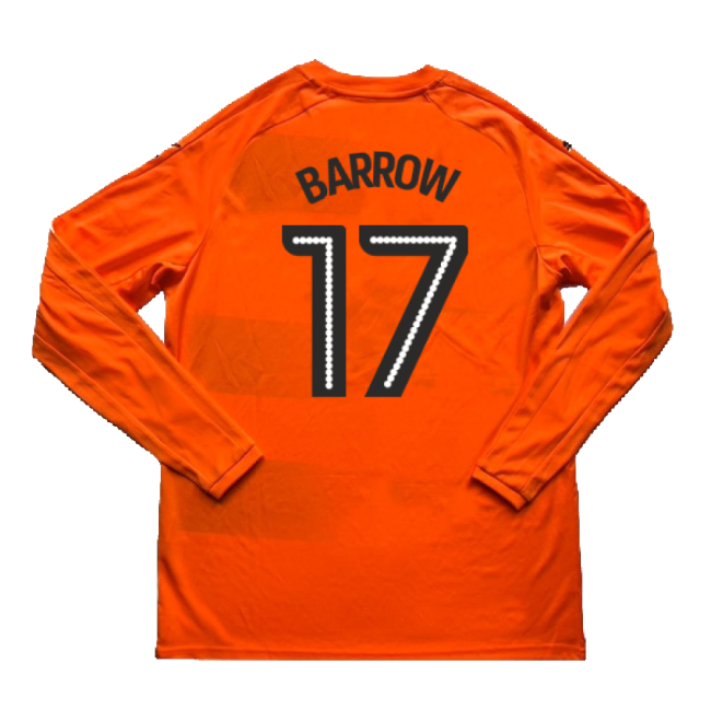 Football Long Sleeve Away Shirt Very Good L Barrow #17 Pro Series ...