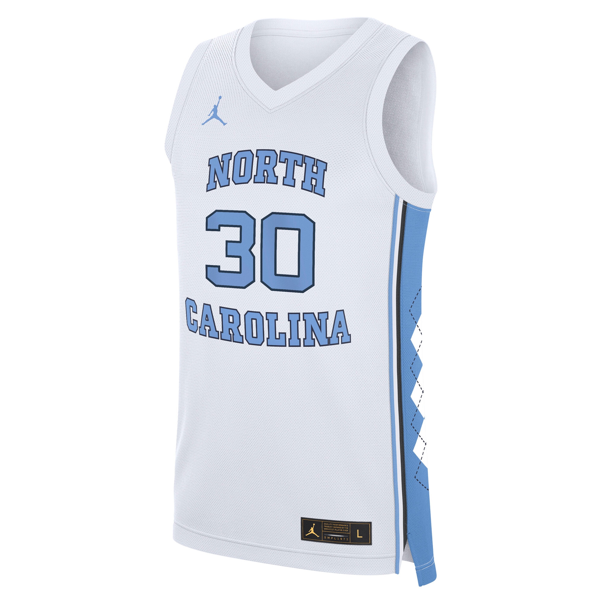 [DDG] Rasheed Wallace North Carolina Tar Heels Replica Basketball Jersey - White