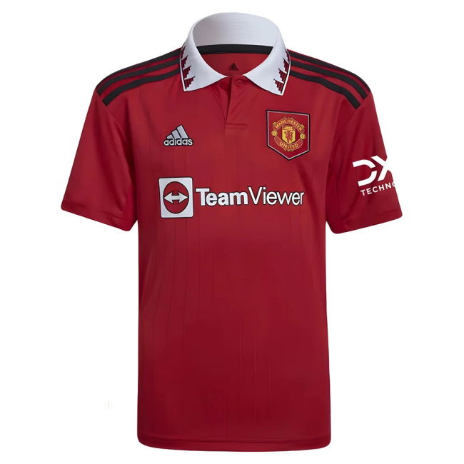 2022-20 Man Utd Home Jersey # M S Kids