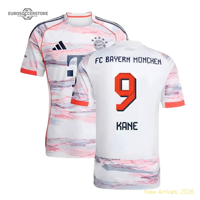 Bayern Munich Replica Kane Away Jersey Premium Fabric Performance