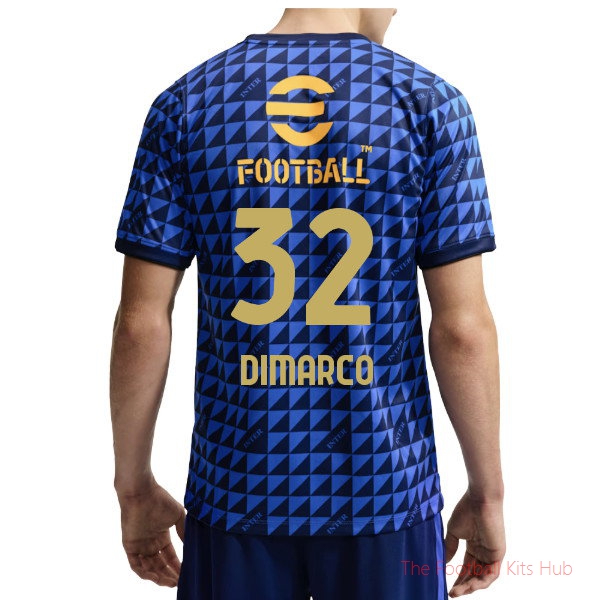 2026-2027 Inter Milan Pre-Match Shirt (Dimarco 32)