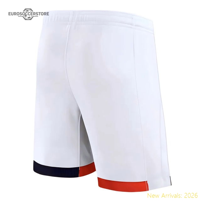 Top-Quality Match-Day 2024-2025 Psg Away Shorts (White) - Kids