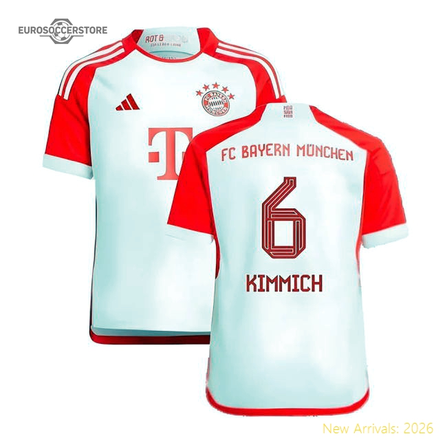 2023-2024 Bayern Munchen Home Top Jersey (Kids) (Kimmich 6)