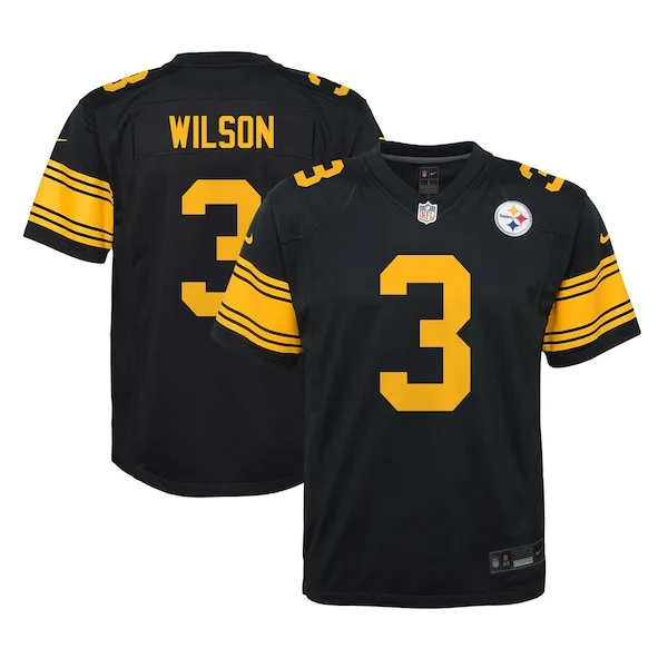 Pittsburgh Steelers Game NFL Jersey - Black | Durable Football Apparel