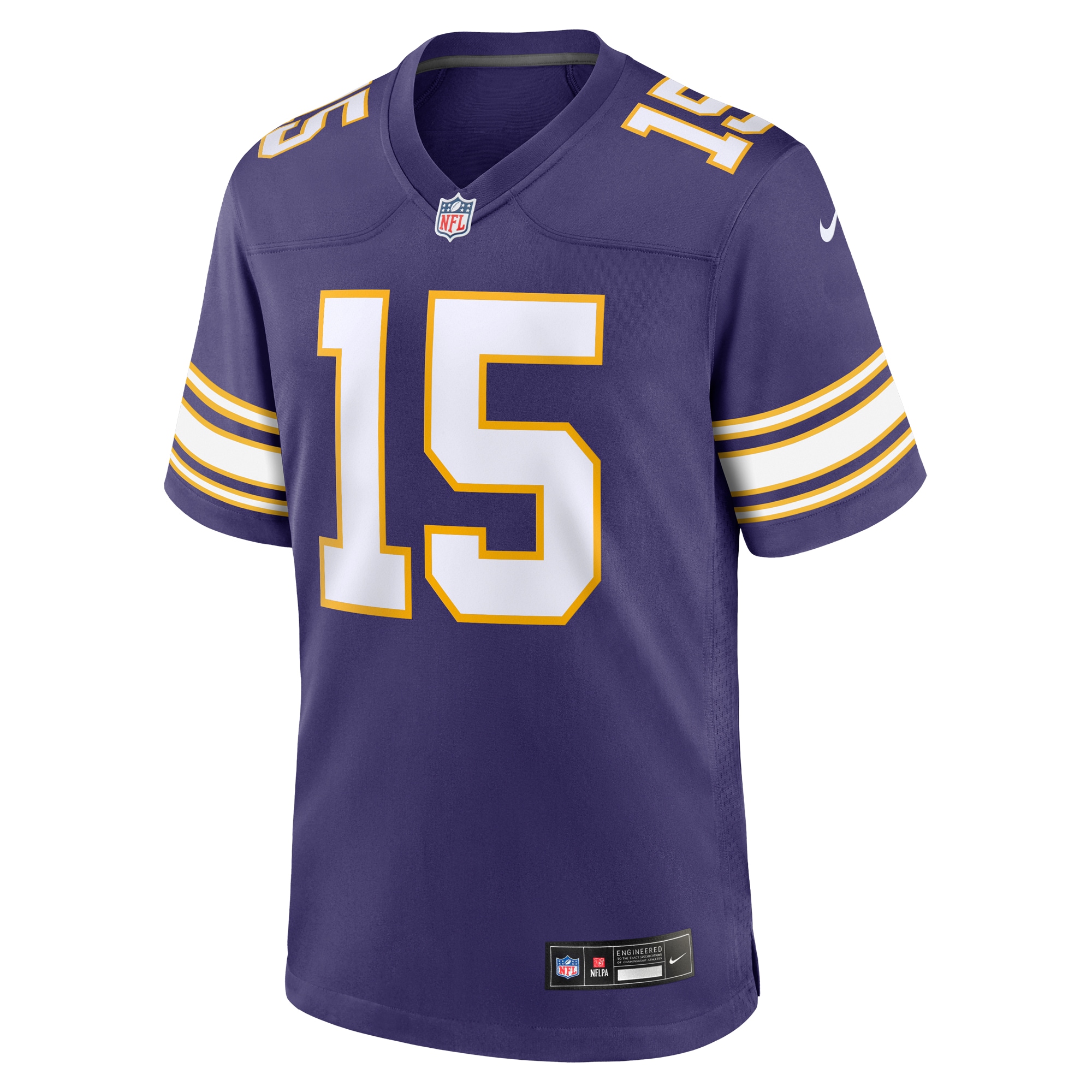 [LK] Dallas Turner Minnesota Vikings Alternate Game Jersey - Purple