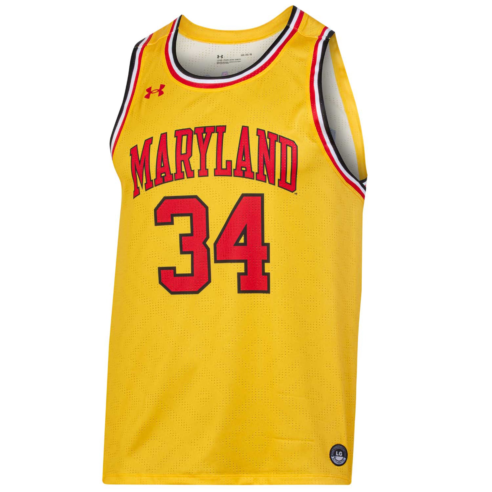 [DDG] Len Bias Maryland Terrapins Replica Player Jersey - Gold
