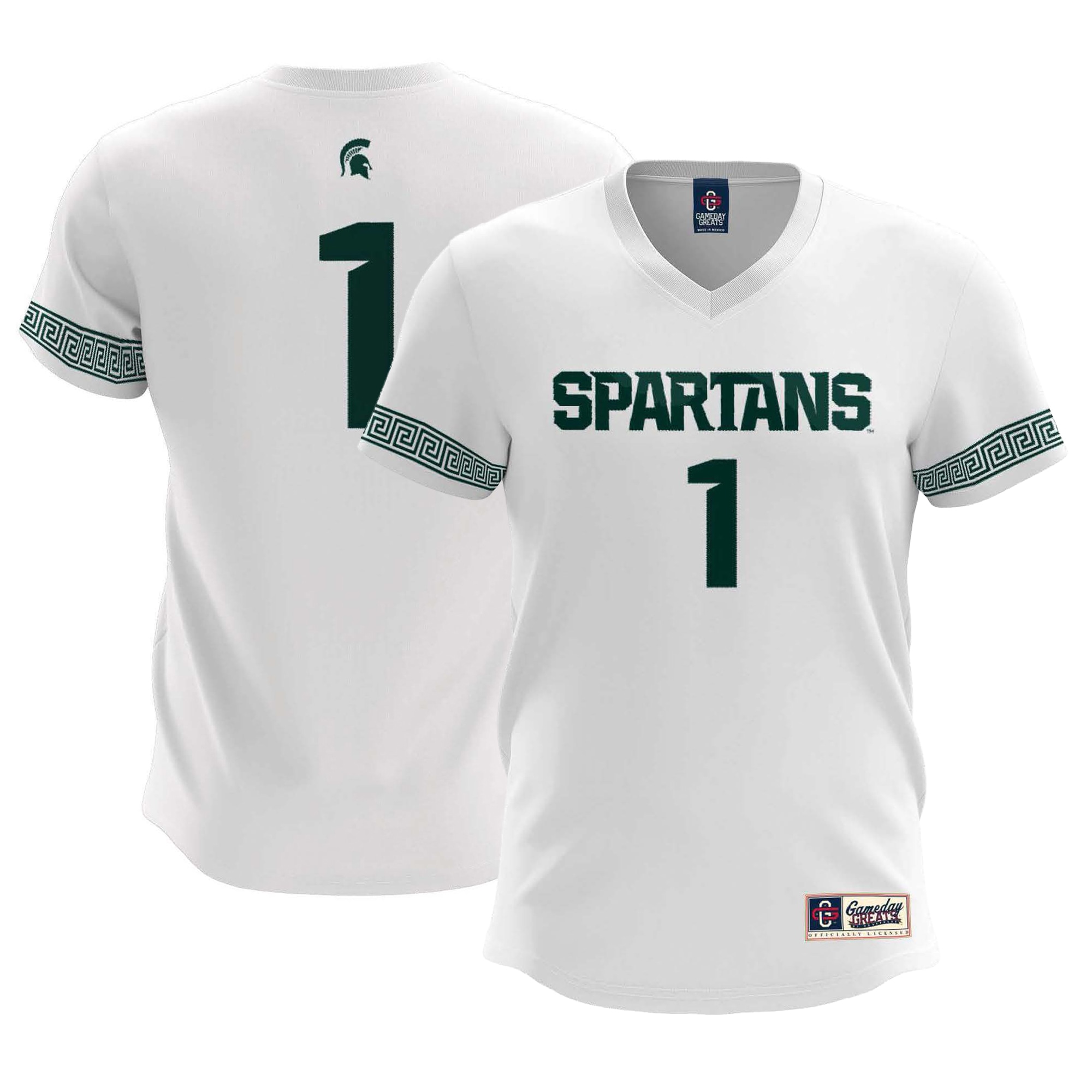 [ESK] Youth Michigan State Spartans GameDay Greats Lightweight Soccer Team Jersey - White