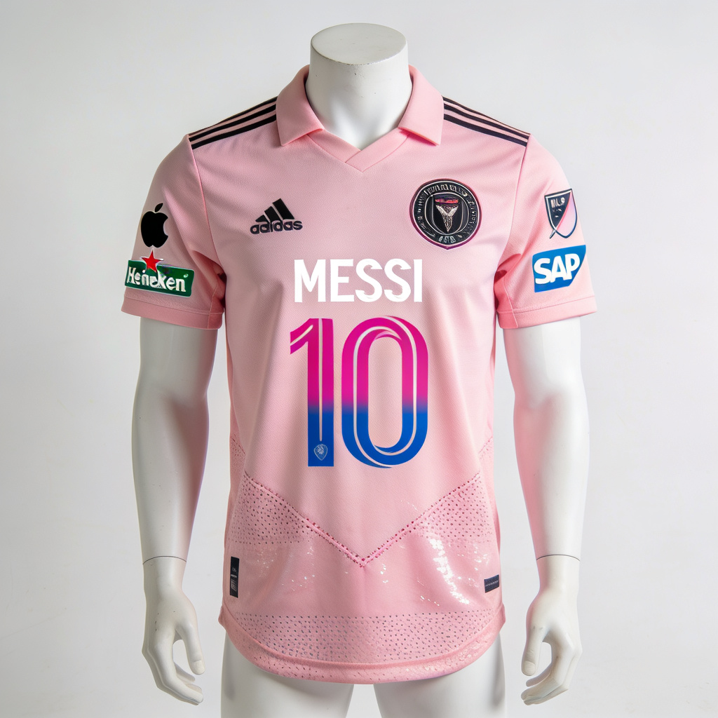 Inter Miami CF 2024 Pink Away Jersey - Messi 10