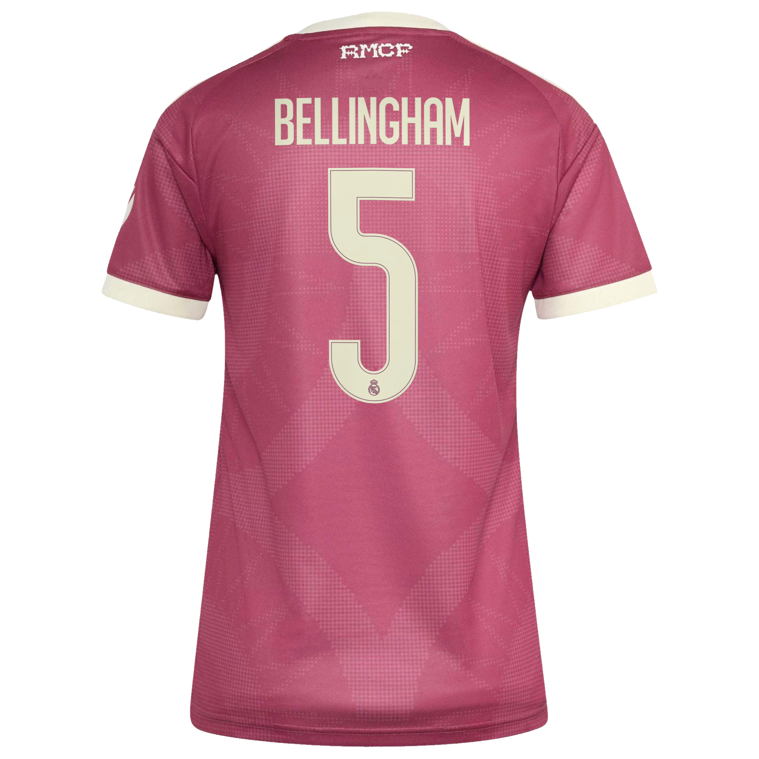 [SJH] Jude Bellingham #5 Real Madrid Women's 2026/27 Third Replica Jersey - Pink