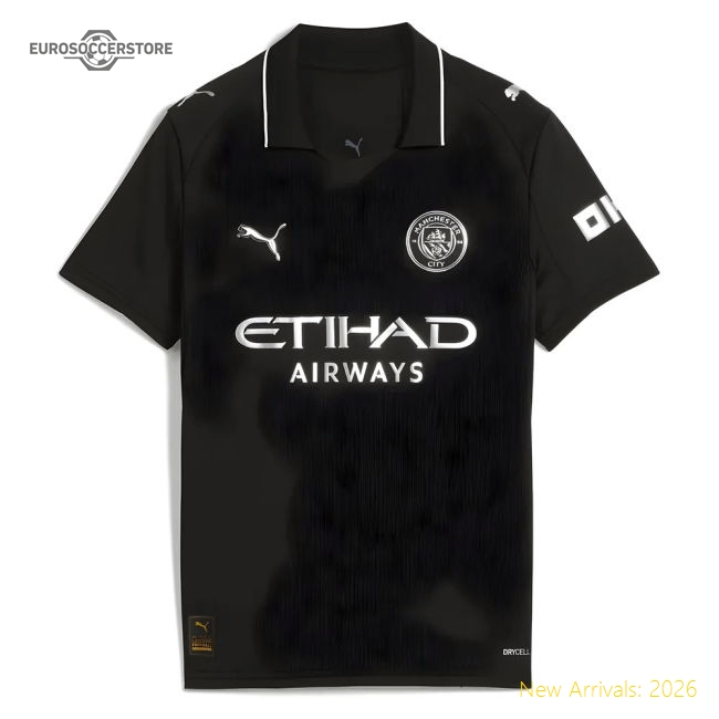 Man City High-quality Kids Jersey Performance Fabric Breathable