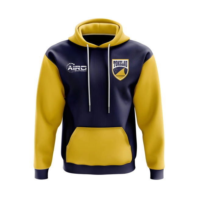 Jersey Tokelau Concept Country Football Hoody (Navy) Replica