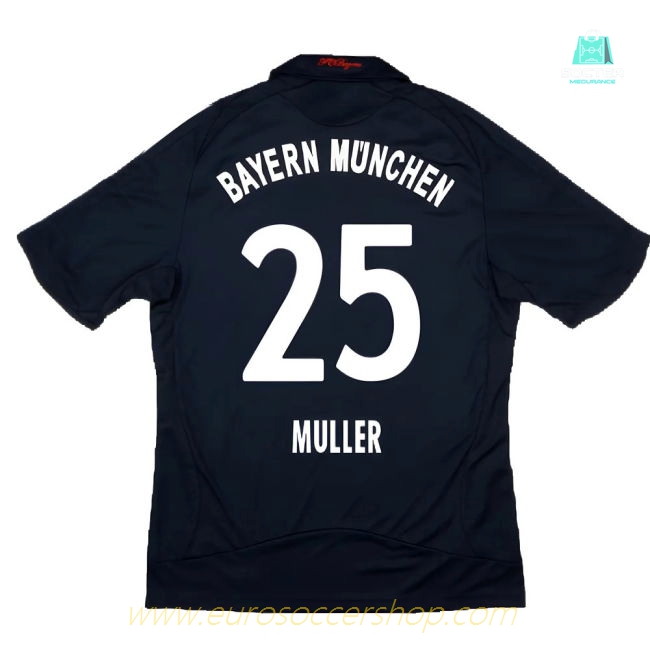 Bayern Munich 2008-10 Away Shirt ((Excellent) S) (Muller 25)