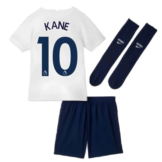 Tottenham 2021-2022 Little Boys Home Mini Kit (KANE 10) - official ...