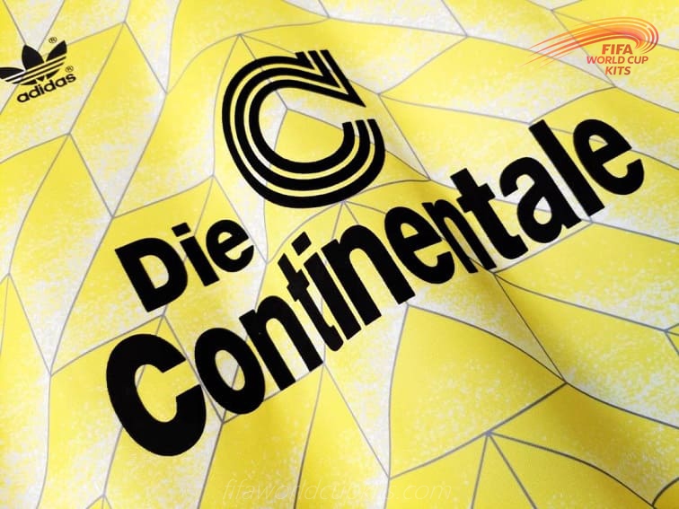 Home Soccer Jersey of Dortmund 1988 season