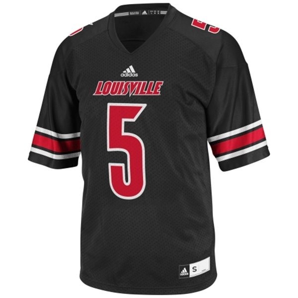 Men Ncaa Team Black Men #5 Elite Replica - Value - Value