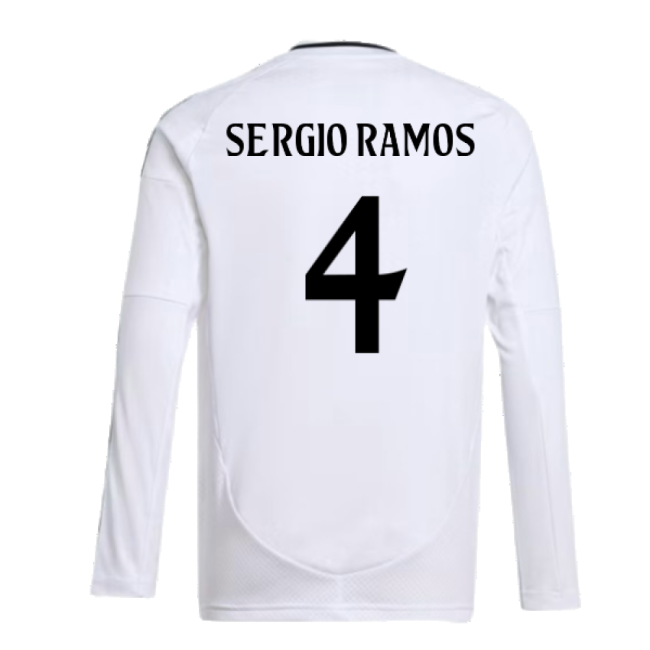 Authentic 2024-2025 Real Madrid Home With Retro Design - Machine