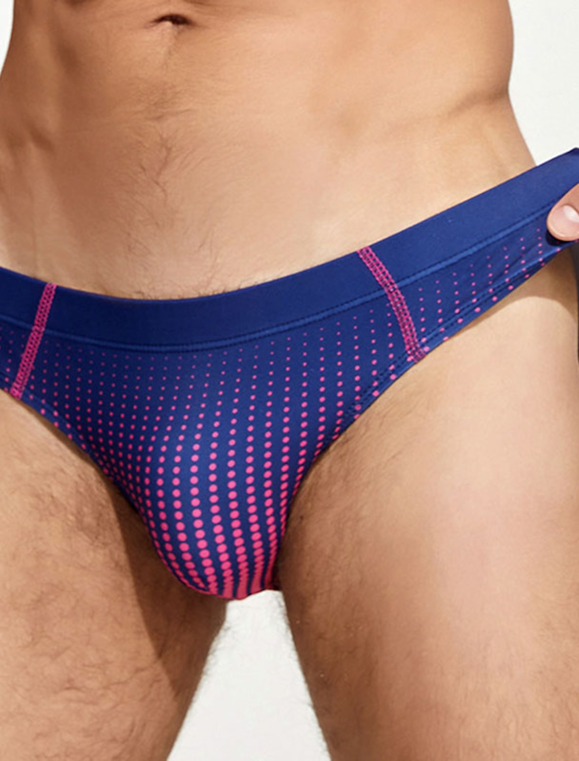 Men's Swimwear Swim Shorts Briefs Gradient Comfort Breathable Outdoor