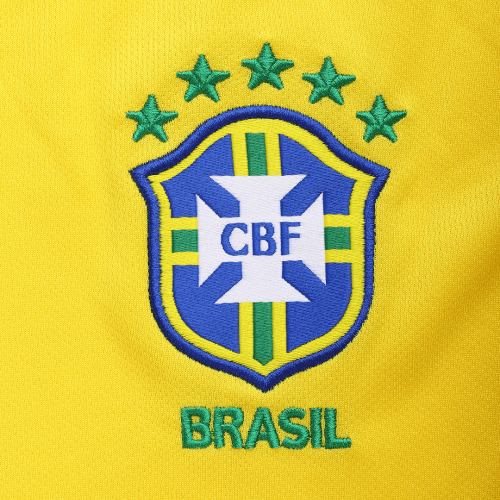 Professional 2006 BRAZIL RETRO HOME SHIRT - Official Replica 4196