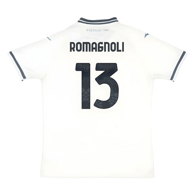 2025-2026 Lazio Away Shirt (Romagnoli 13)