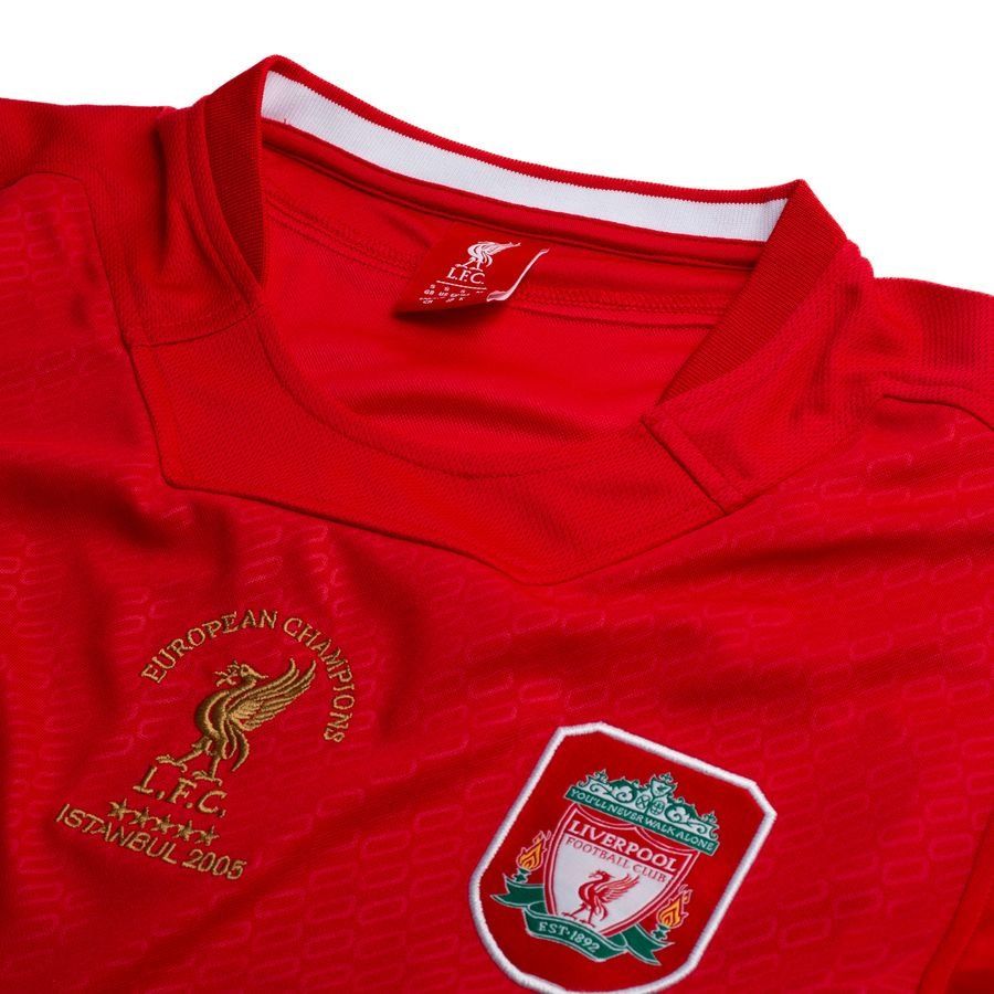 Liverpool Home Shirt Istanbul 2005 Long Sleeves Supporter Version