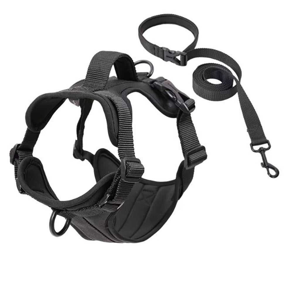 No Pull Frenchie Comfort Leash Vest Walking Harness Indoor Use