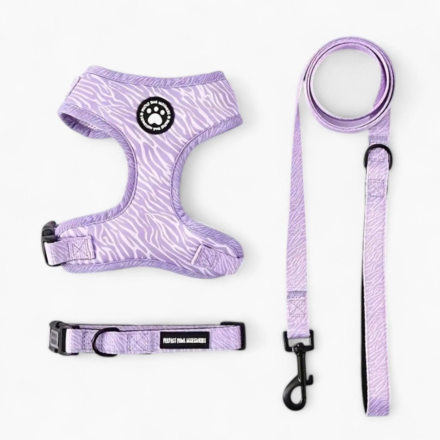 Frenchie Harness Set – No-pull Harness Leash Collar Combo Summer Wear