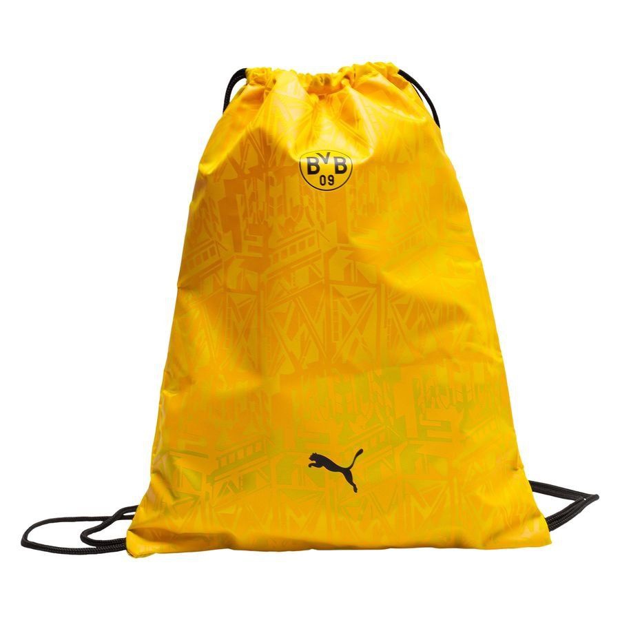 Dortmund Gym Sack - Faster Yellow/PUMA Black