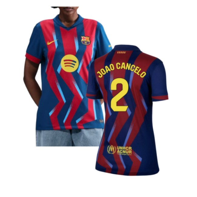 Football Team Joao Cancelo Luxury Womens Jersey Aeroready Breathable