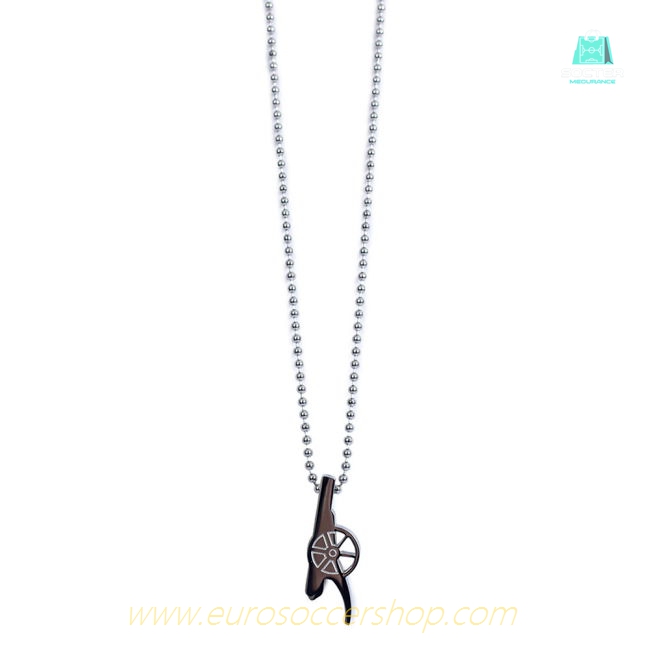 Arsenal FC Stainless Steel Cannon Pendant & Chain