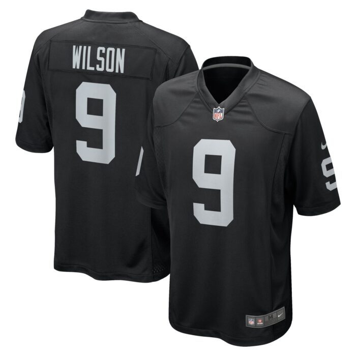 Men's Las Vegas Raiders Tyree Wilson Nike Black 2023 NFL D...