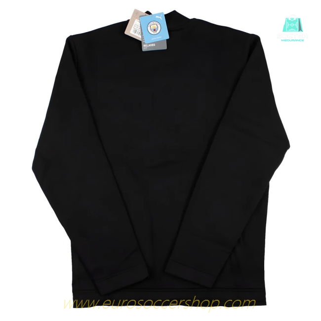 2023-2024 Man City FtblCulture Track Jacket (Black)