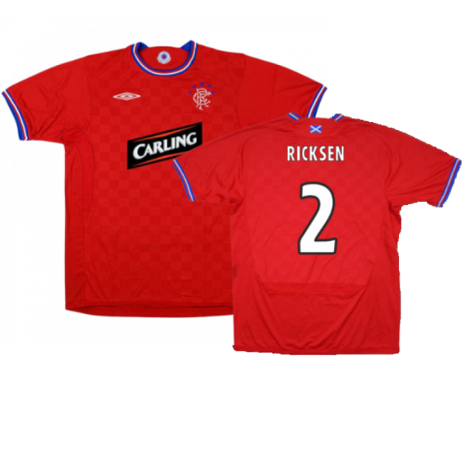 Authentic 2025-2026 Rangers Away Away (very Good With Vintage Design