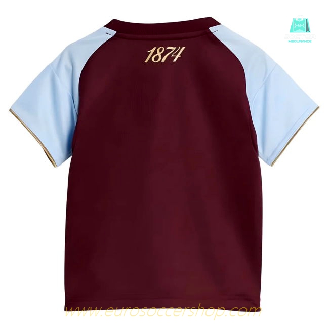 2025-2026 Aston Villa Home Baby Kit