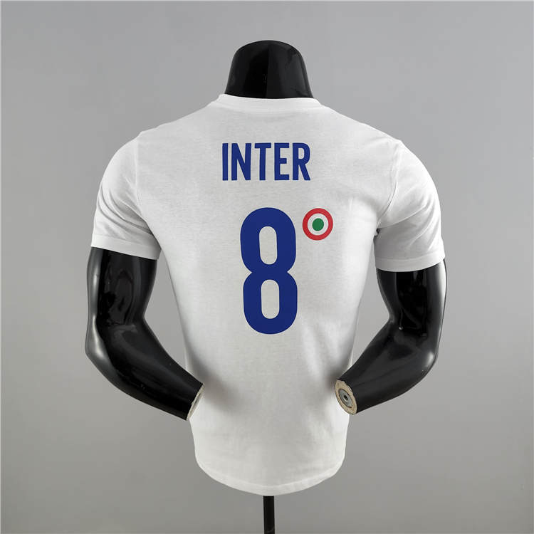 21-22 Inter Milan Champion White T-Shirt - Official Replica 6734
