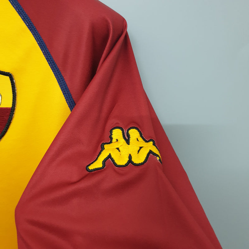 2000-2001 AS Roma Home kit