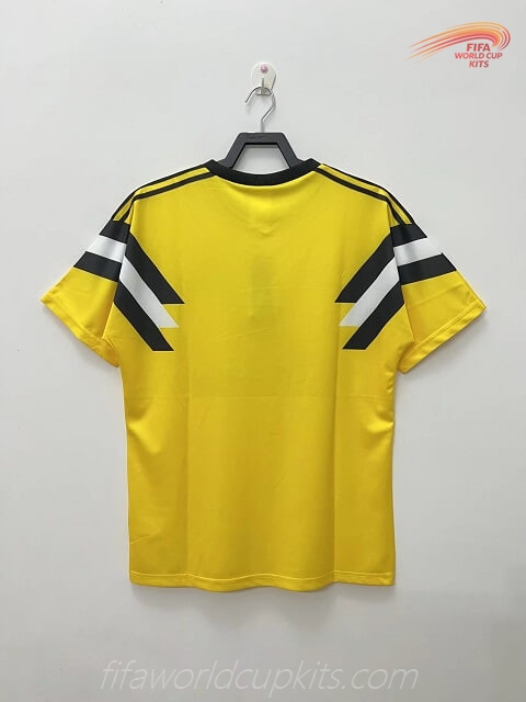 Dortmund 1989 Home Yellow Football Kit