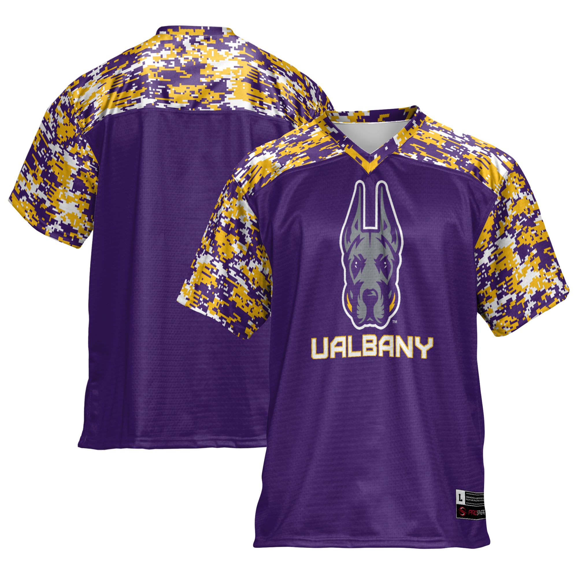 UAlbany Great Danes GameDay Greats Youth 2026 Season Football Jersey - Purple