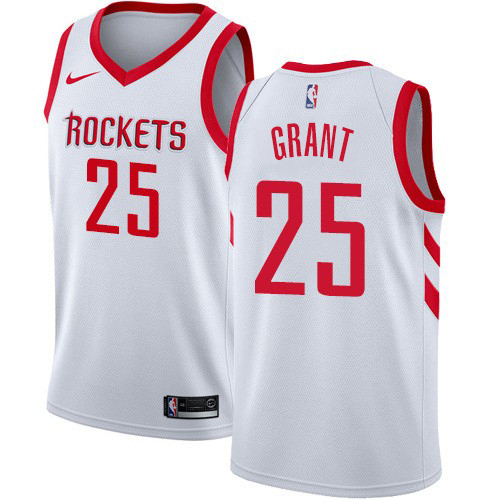 White Houston Rockets #25 Nike Jersey - Budget-Friendly Game Day Wear