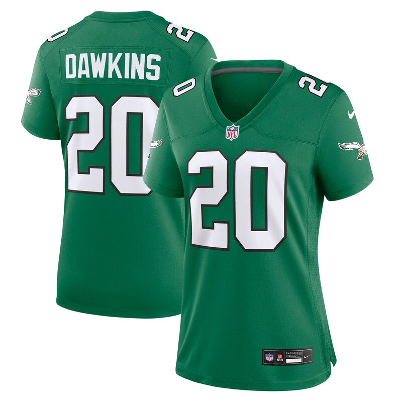 None Brian Dawkins PHI Eagles Retro Pro-Level Jersey Football Apparel