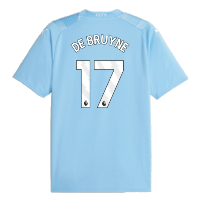 Budget-Friendly Man City BRUYNE 17 2023-2024 Man City Home Shirt (D...