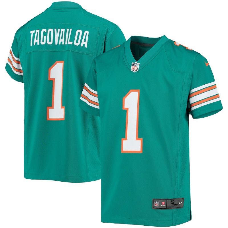 None Tua Tagovailoa MIA Dolphins Victory Premium Jersey for NFL Fans