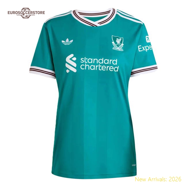 2025-2026 Liverpool Womens Luxury Suarez Jersey Drycell