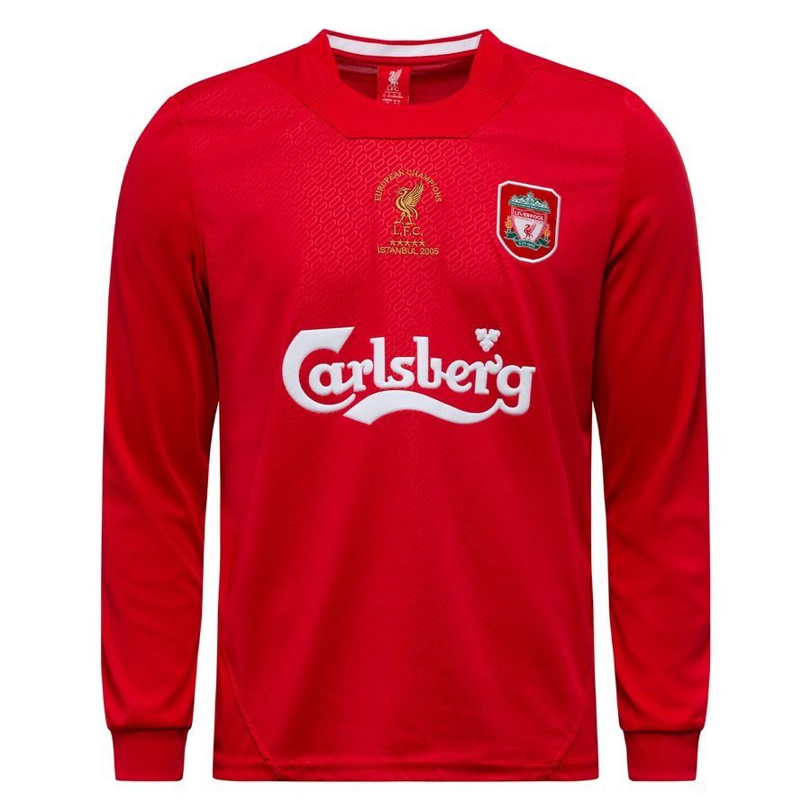 Liverpool Home Shirt Istanbul 2005 Long Sleeves Supporter Version