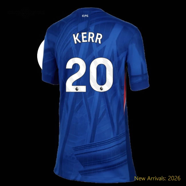 Child-friendly Chelsea Kids Kerr Jersey 2025-2026 Stretchy